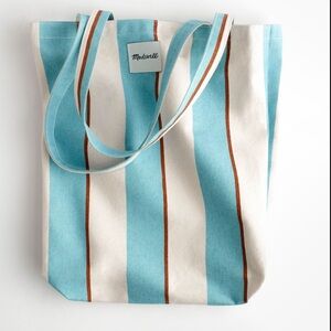 Madewell Icon Striped Tote 2024